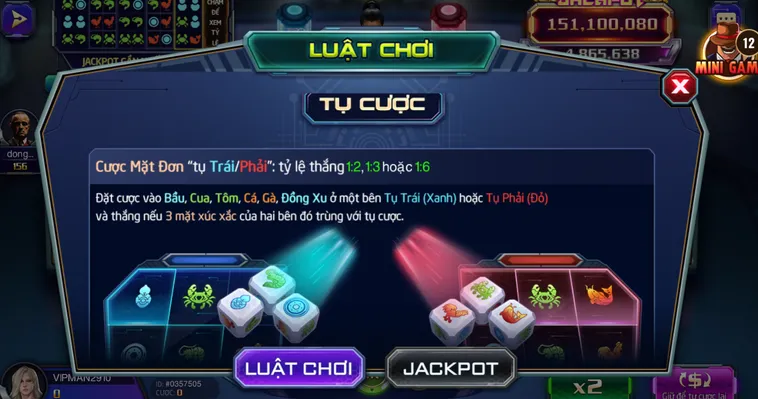 Bầu Cua CyberX Tại BomWin Siêu Phẩm Giải Trí Công Nghệ Cao Cho Các Cao Thủ