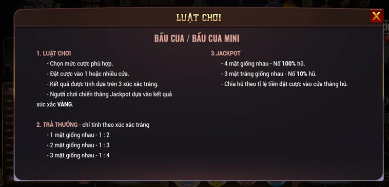 Chinh Phục Thế Giới Mini Bầu Cua Tại BomWin Với Tỷ Lệ Thưởng Cực Khủng
